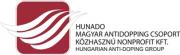 HUNADO doppingellenes edukációs tevékenysége
